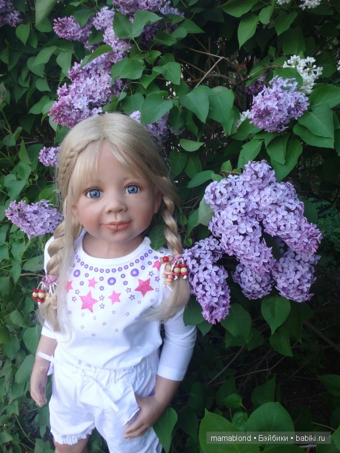 Сиреневая прогулка — Куклы Monika Levenig и Monika Peter