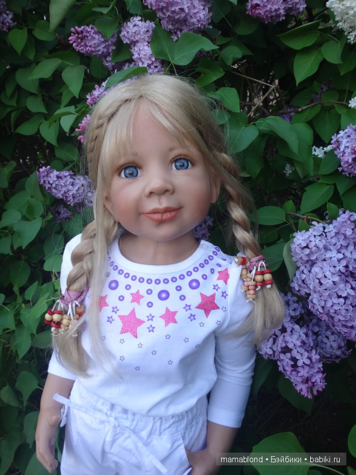 Сиреневая прогулка — Куклы Monika Levenig и Monika Peter