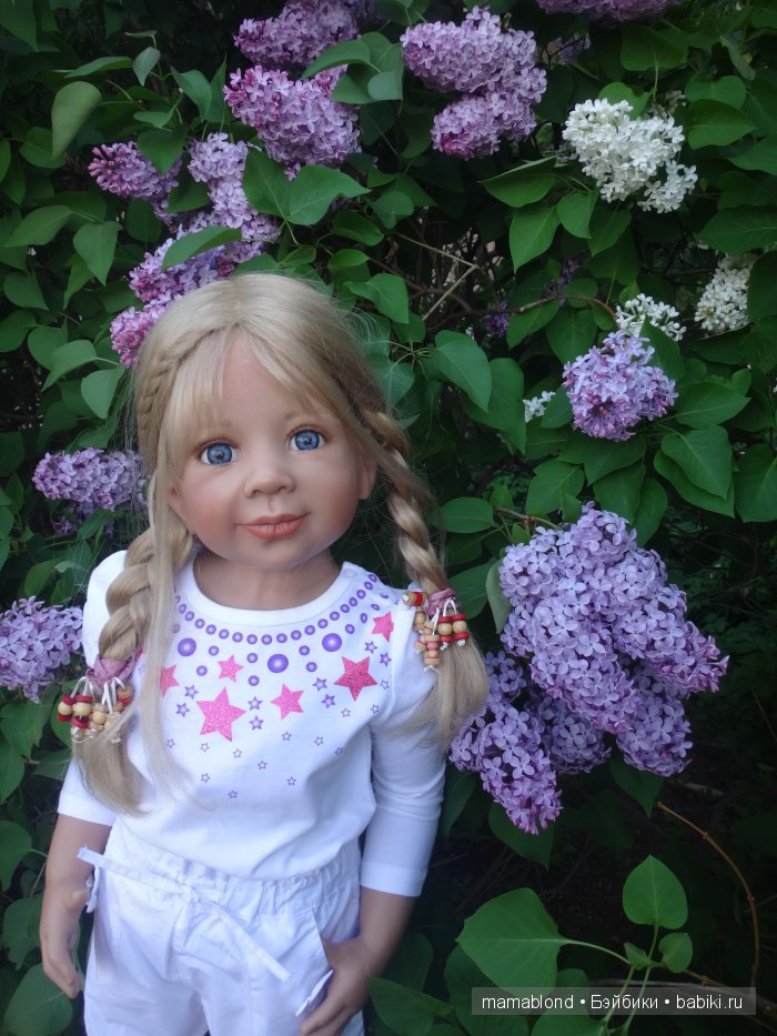 Сиреневая прогулка — Куклы Monika Levenig и Monika Peter