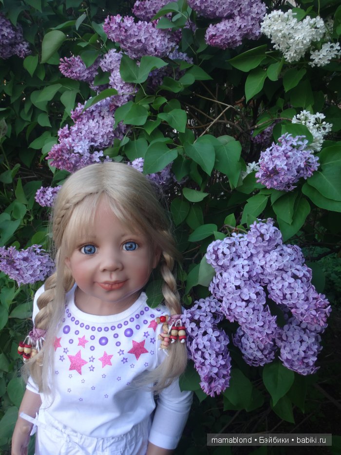 Сиреневая прогулка — Куклы Monika Levenig и Monika Peter