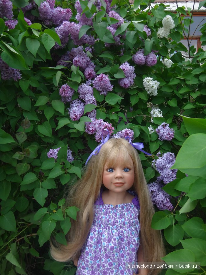 Сиреневая прогулка — Куклы Monika Levenig и Monika Peter
