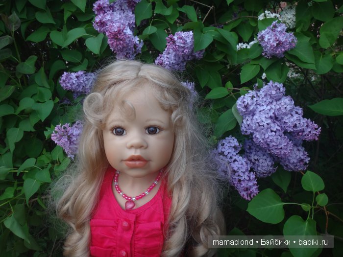 Сиреневая прогулка — Куклы Monika Levenig и Monika Peter