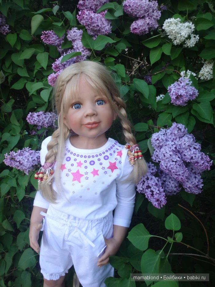 Сиреневая прогулка — Куклы Monika Levenig и Monika Peter