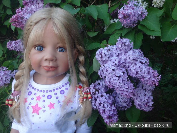 Сиреневая прогулка — Куклы Monika Levenig и Monika Peter