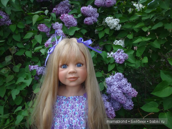 Сиреневая прогулка — Куклы Monika Levenig и Monika Peter