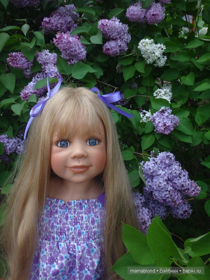 Сиреневая прогулка — Куклы Monika Levenig и Monika Peter