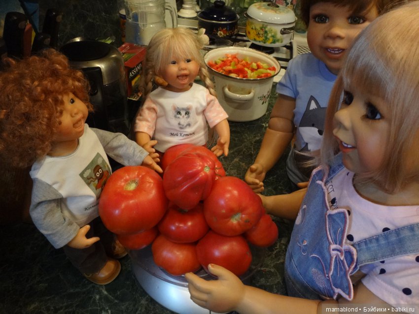 Как мы делали лечо или куклы на кухне (фото 9)