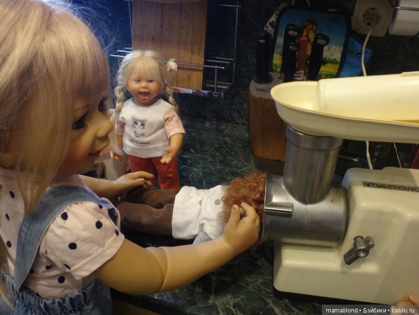 Как мы делали лечо или куклы на кухне