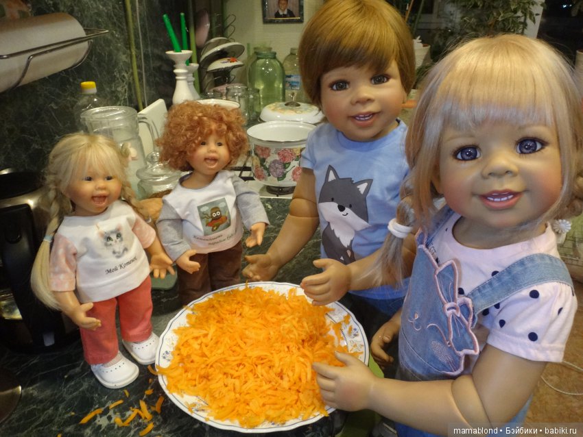 Как мы делали лечо или куклы на кухне
