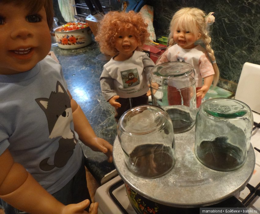 Как мы делали лечо или куклы на кухне