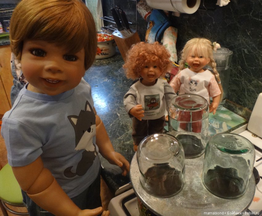 Как мы делали лечо или куклы на кухне