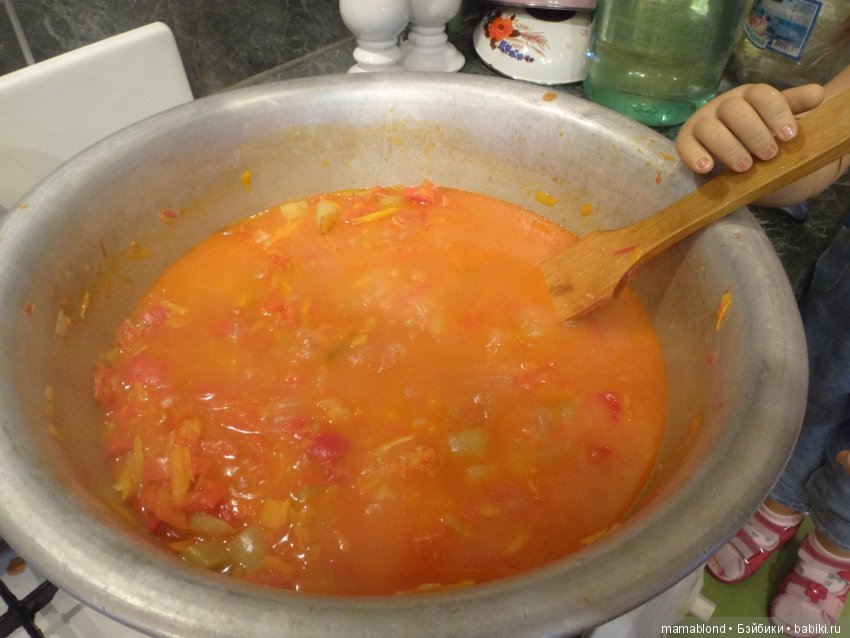 Как мы делали лечо или куклы на кухне