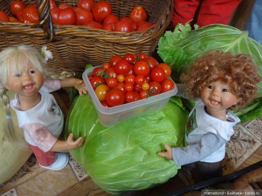 Как мы делали лечо или куклы на кухне