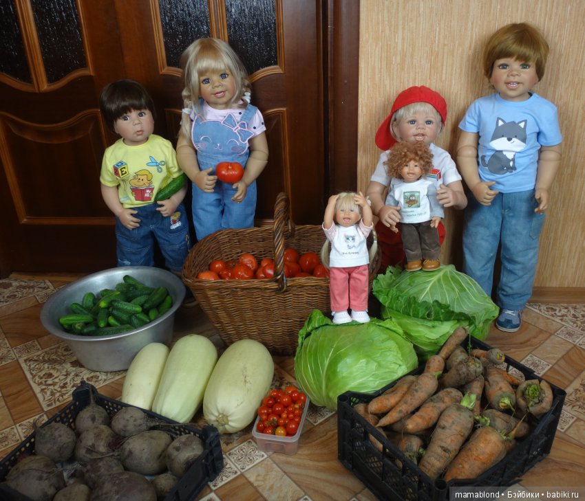 Как мы делали лечо или куклы на кухне