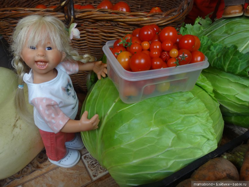 Как мы делали лечо или куклы на кухне