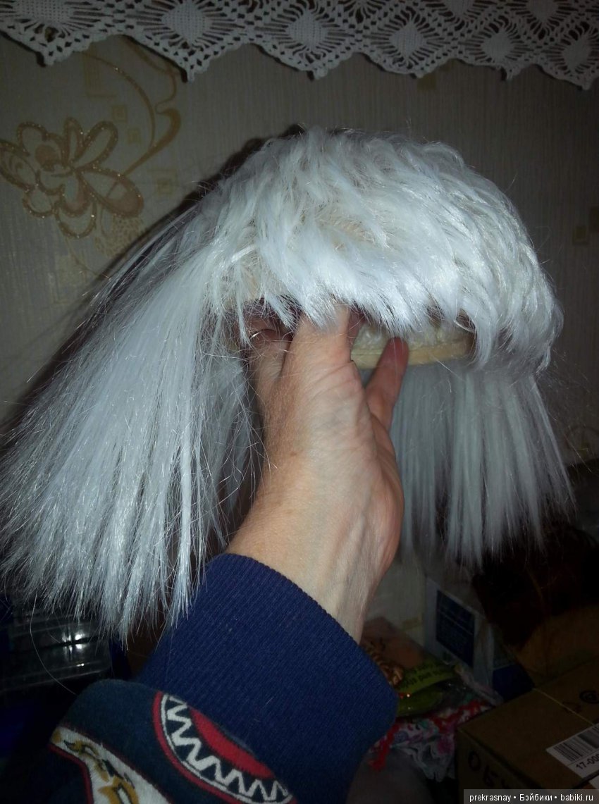 Прошивка волос кукле СССР (фото 8)