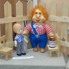 Ремонт мягконабивного Карлсона