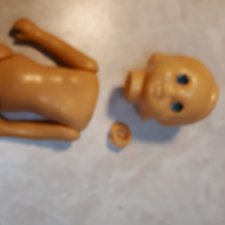 Ремонт куклы  СССР.  Пайка крепление головы и другое