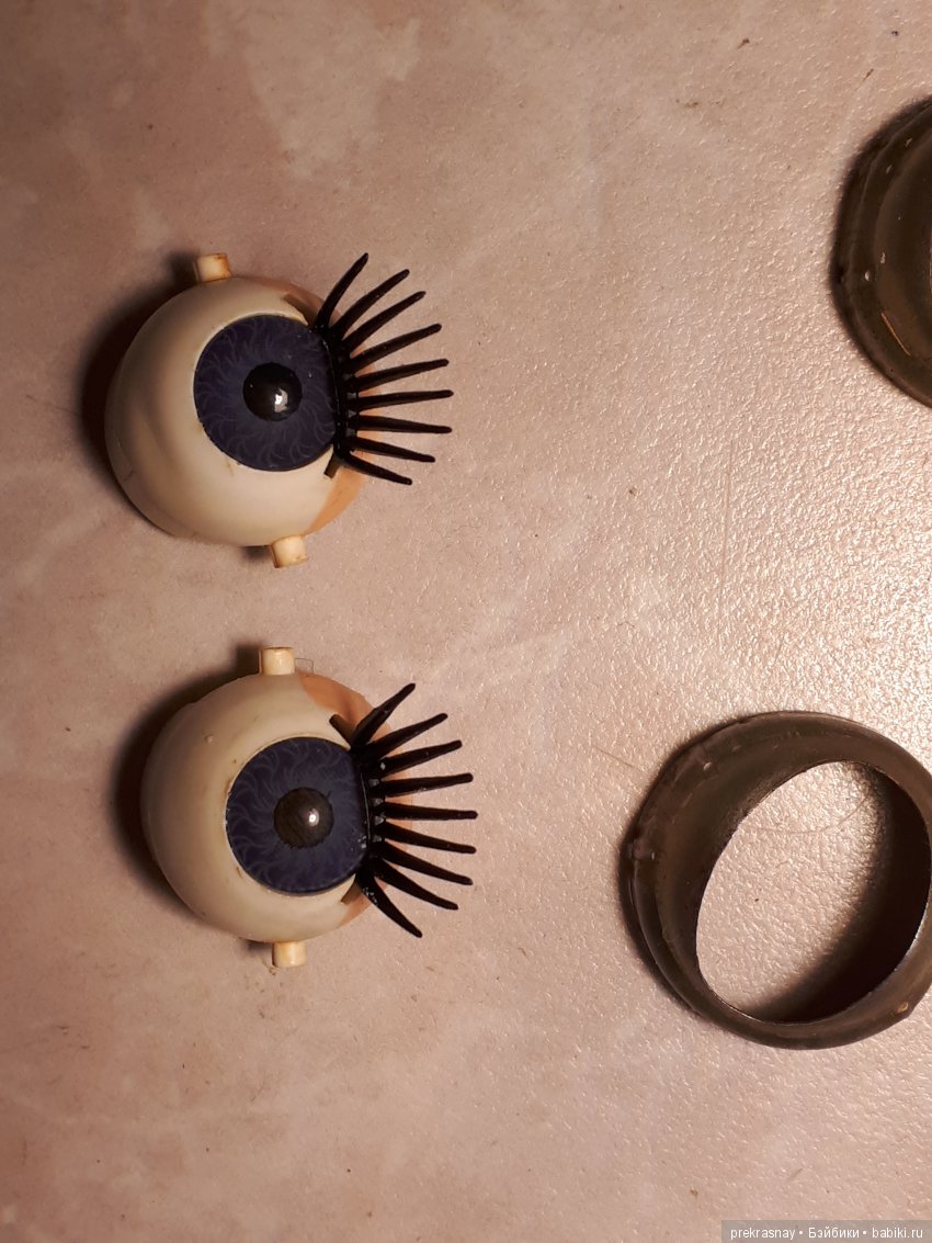 Весна! Обновление кукол — Замена глаз и ресниц кукле: ремонт механизма (фото 3)