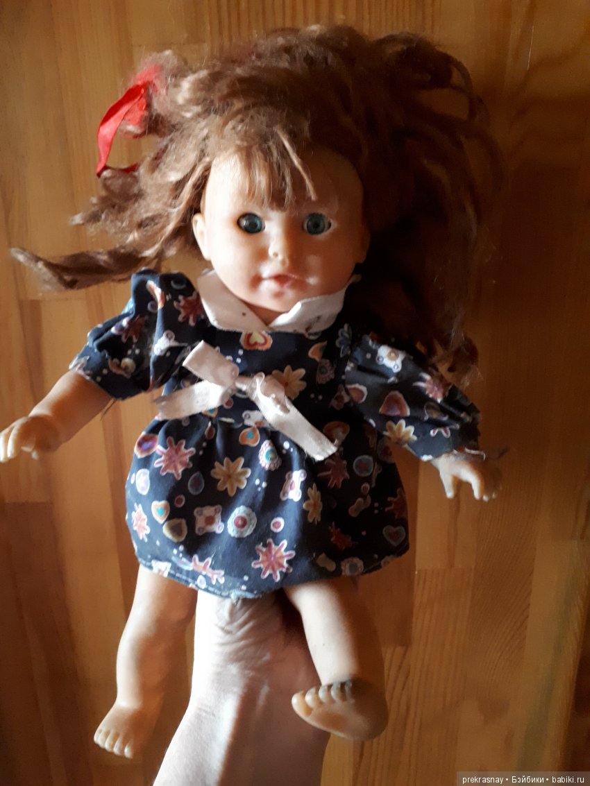 Как стирать мягконабивную куклу