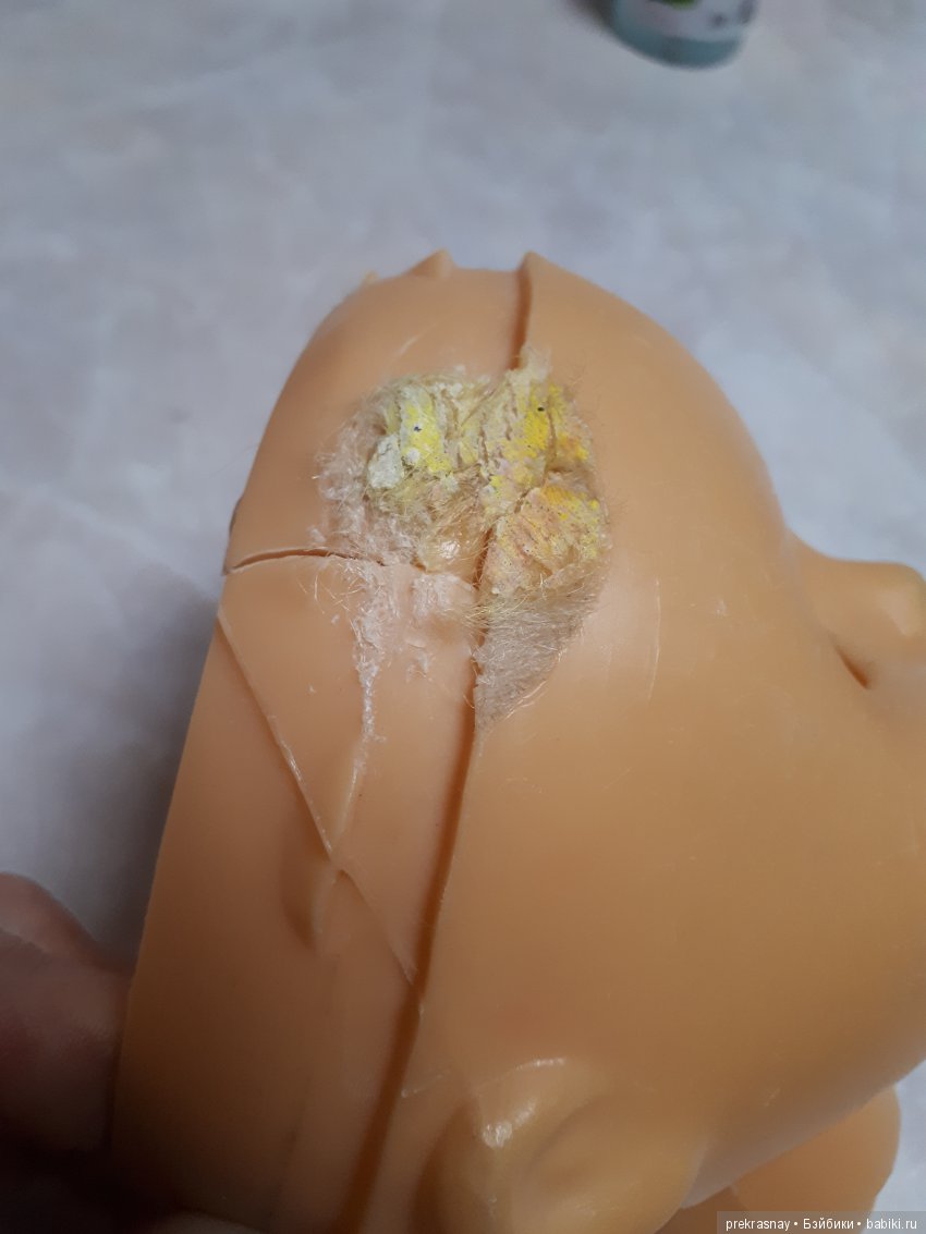 Ремонт куклы СССР — Реставрация и преображение кукол: ремонт (фото 3)