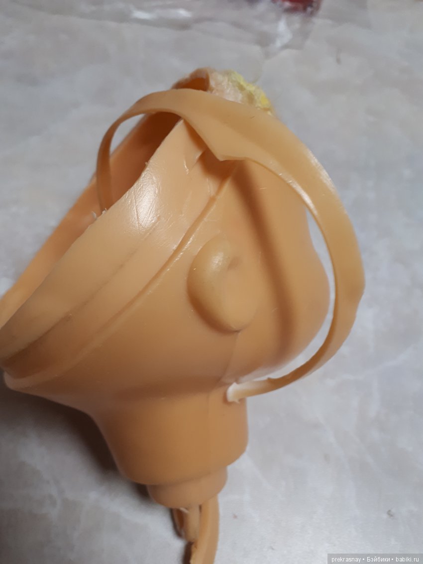 Ремонт куклы СССР — Реставрация и преображение кукол: ремонт (фото 4)