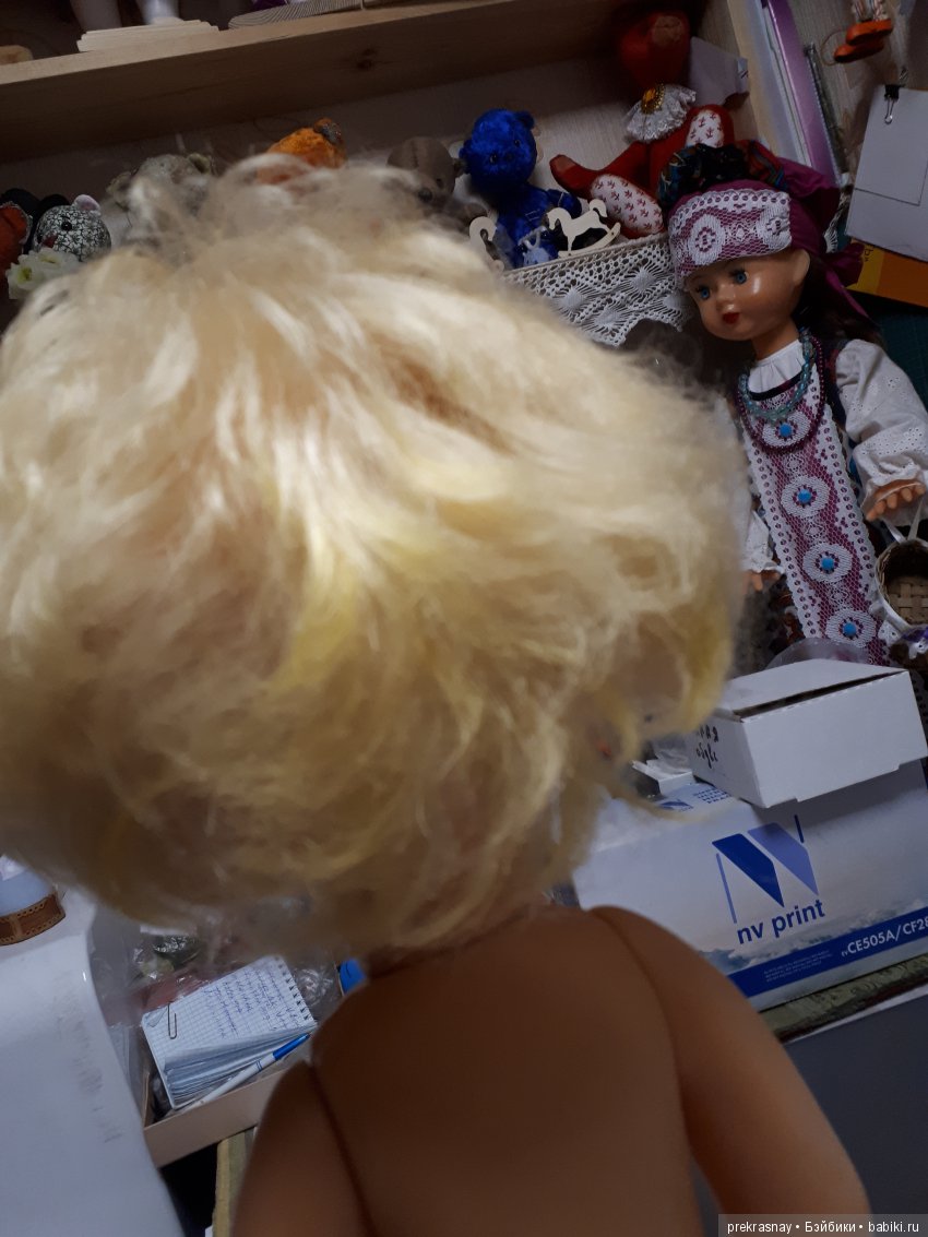 Ремонт куклы СССР — Реставрация и преображение кукол: ремонт (фото 10)