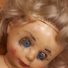 Ремонт куклы СССР