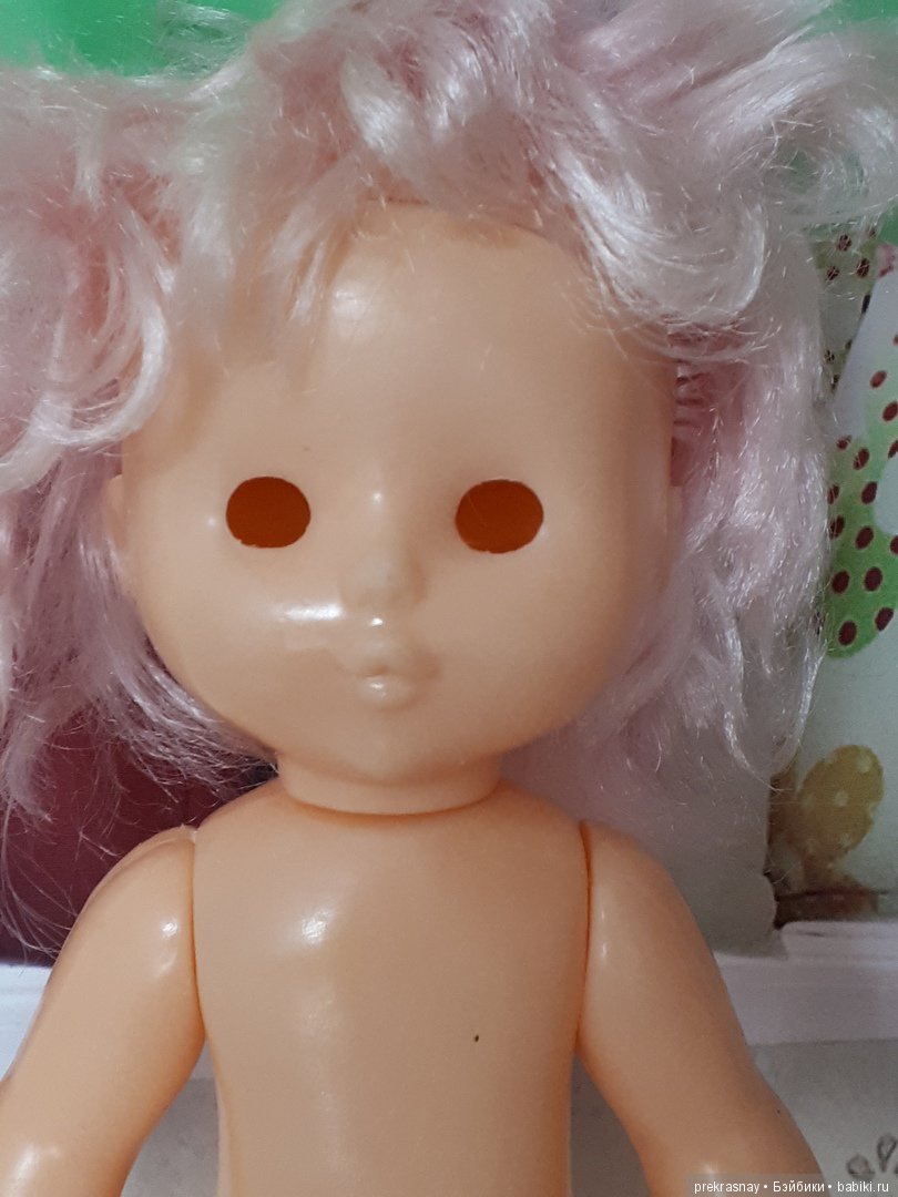 Выход всегда есть, ремонт глаз кукле СССР