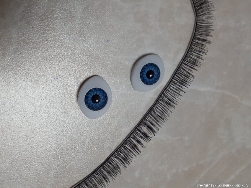 Выход всегда есть, ремонт глаз кукле СССР (фото 2)