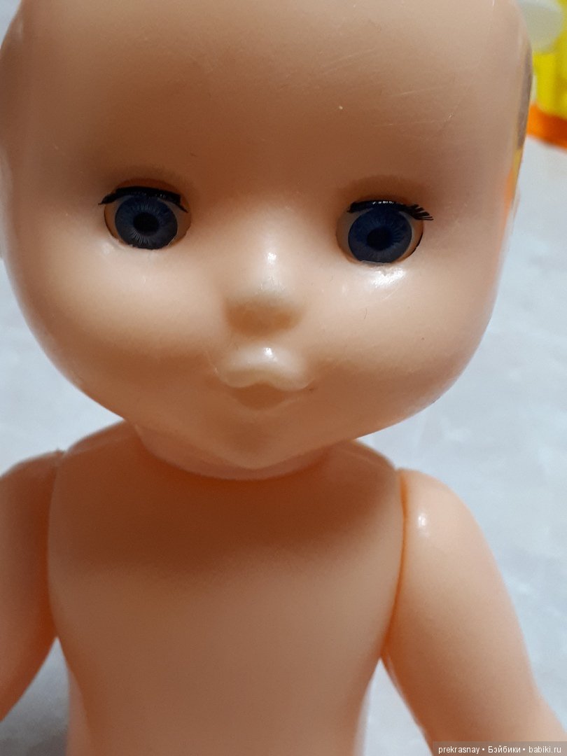 Выход всегда есть, ремонт глаз кукле СССР (фото 5)