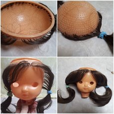 Кукла тоже хочет жить — Перепрошивка волос и восстановление париков: МК (фото 3)