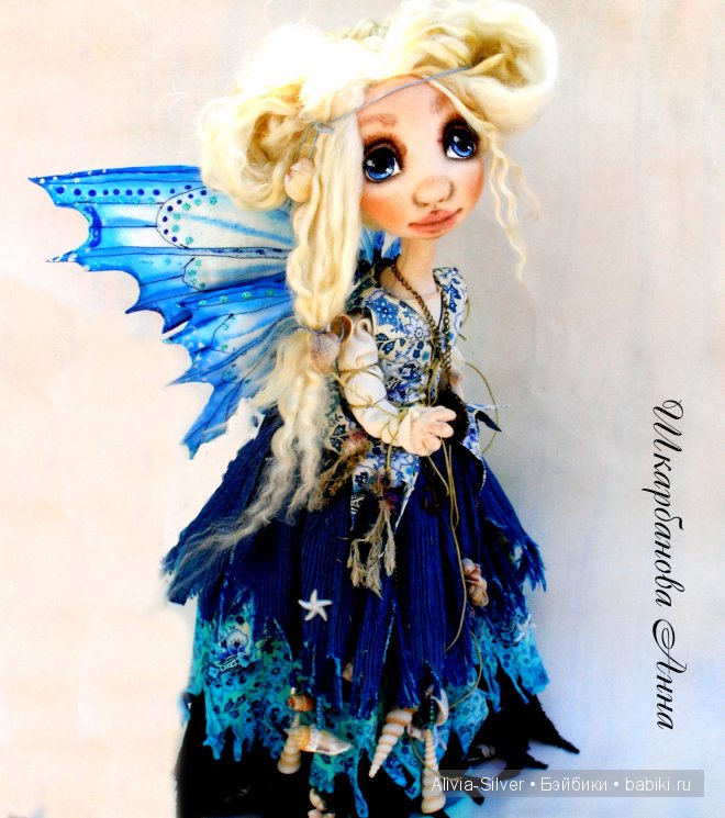 Совсем новенькая авторская малышка из ткани