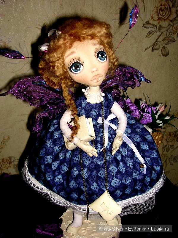 Мои первые текстильные куколки