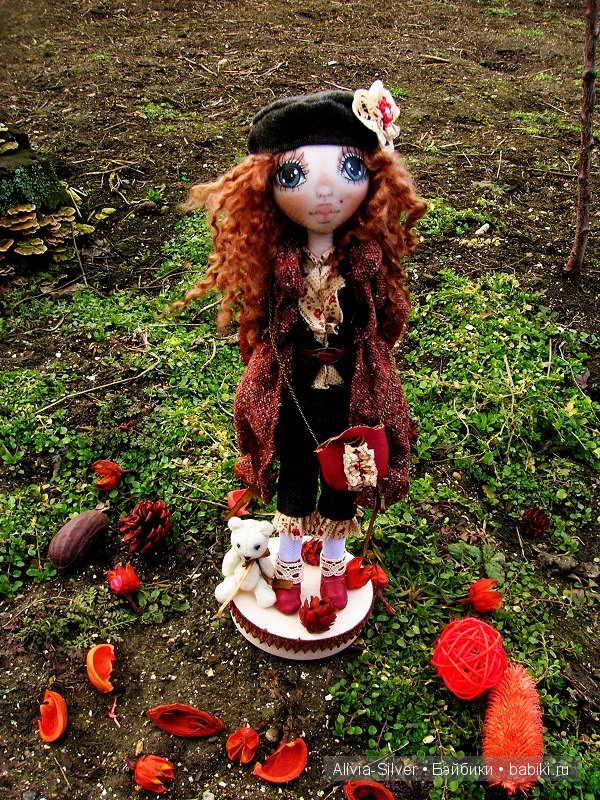 Мои первые текстильные куколки (фото 3)