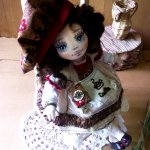 Авторские текстильные куколки Шкарбановой Анны