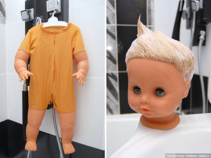 Ремонт винтажной немецкой куклы (фото 3)