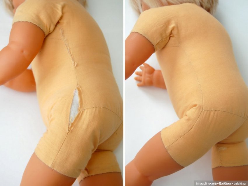 Ремонт винтажной немецкой куклы (фото 5)