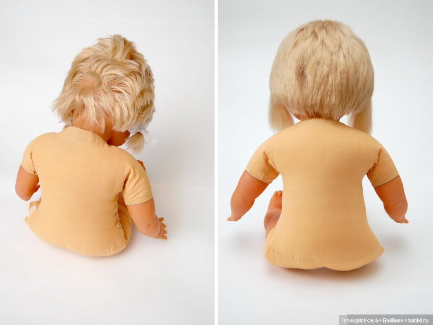 Ремонт винтажной немецкой куклы (фото 7)