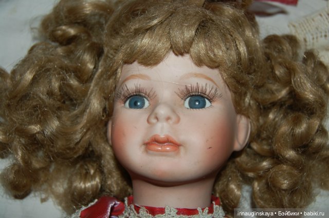 История со счастливым концом. Переделка и ремонт фарфоровой куклы (фото 2)