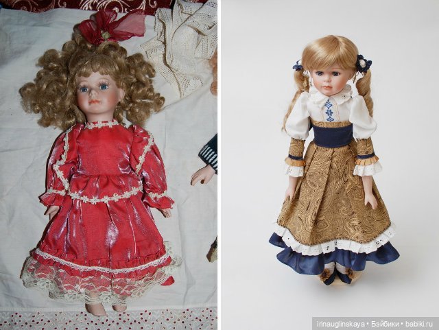 История со счастливым концом. Переделка и ремонт фарфоровой куклы