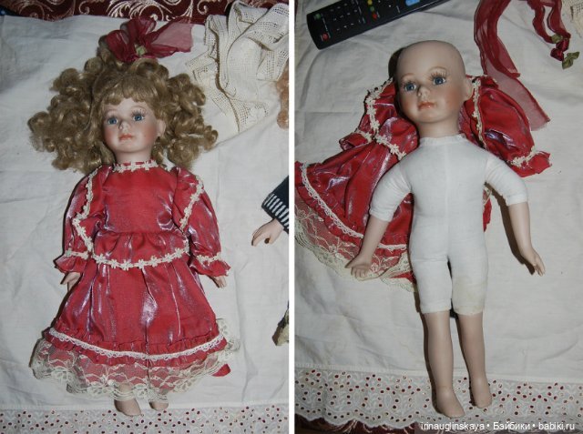 История со счастливым концом. Переделка и ремонт фарфоровой куклы (фото 3)