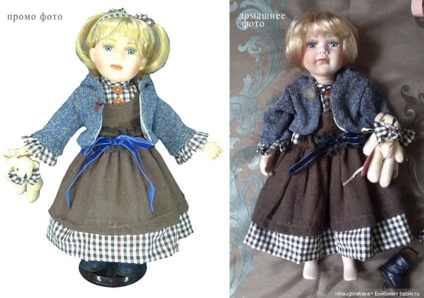 Переделка фарфоровой куклы или как многотиражку превратить в единственную и неповторимую