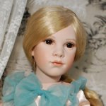 Коллекционная фарфоровая кукла Рапунцель от известного автора Ute Kase Lepp