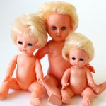Три немецких винтажных куклы детства одним лотом