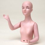 Half doll фарфоровая кукла половинка Германия