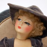 Антикварная будуарная кукла Blossom