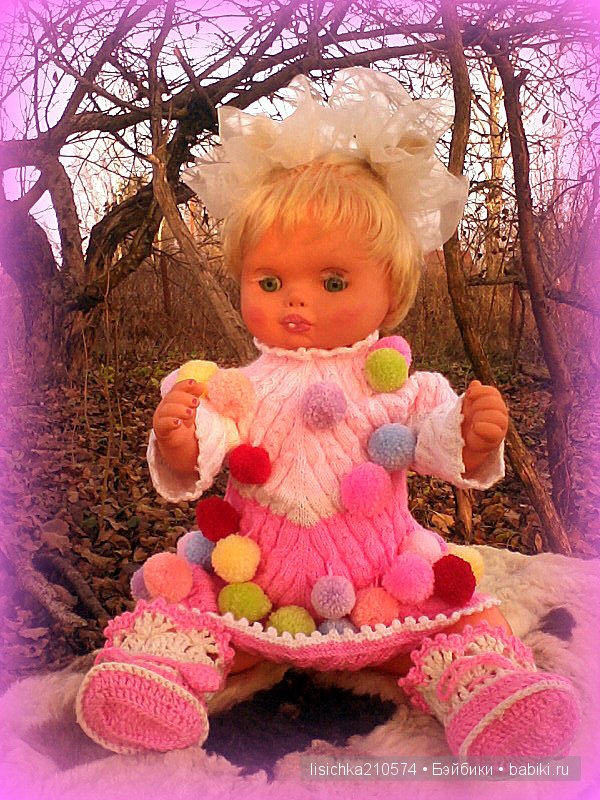 Вот какая "няша" у меня Дуняша! Пупсы ГДР (фото 3)