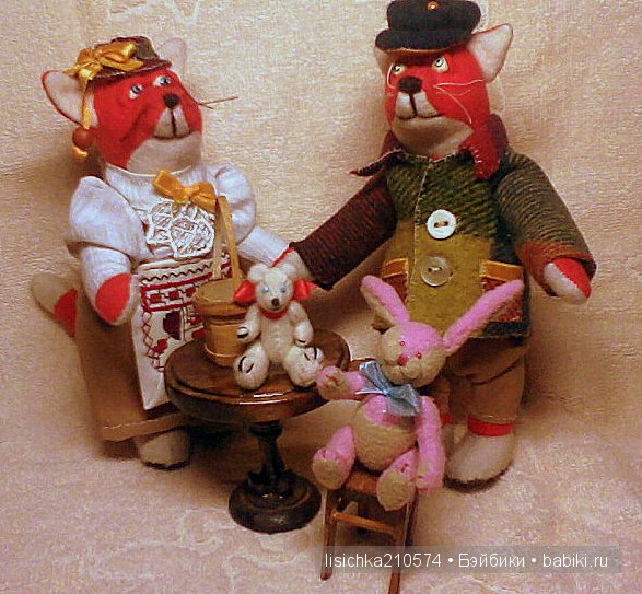 Господа Лисы! Душевная семейка своими руками (фото 10)