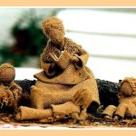 Легенда о тайном мастере. (куклёшки из рогожки)